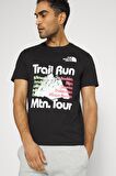 F0A55EFAGS1-R The North Face M Foundatıon Graphıc Tee S-s - Eu Erkek T-Shirt Siyah