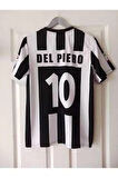 Juventus Del Piero nostalji Siyah Beyaz Forması