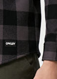 Oakley Siyah - Gri Erkek Kareli Gömlek FOA402577 BEAR COZY FLANNEL