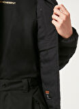 Oakley Siyah Erkek Dik Yaka Kapitone Zip Ceket FOA403441 ELLIPSE RC QUILTED JACKET