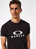 Oakley O BARK 2.0 Siyah Bisiklet Yaka Normal Baskılı T-Shirt