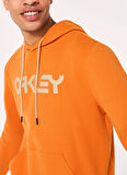 Oakley Turuncu Erkek Kapüşonlu Baskılı Sweatshirt FOA402599 B1B PO HOODIE 2.0