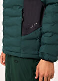 Oakley Yeşil - Siyah Erkek Dik Yaka Kapitone Zip Ceket FOA403441 ELLIPSE RC QUILTED JACKET