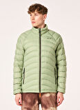 Oakley Açık Yeşil Erkek Kapüşonlu Zip Ceket FOA404730 SNOWBOUND PKBLE DOWN PUFF