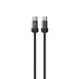 Beyaz 1M Type-C To Type-C 60W Hızlı Şarj Kablosu – For iPhone 15/16 Pro Max &  MacBook & iPad Uyumlu