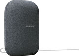 Google Nest Audio | Sesli Bluetooth Hoparlör - Kablosuz Müzik Akışı, Güçlü Ses, Dahili Asistan | Siyah