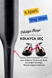 Wag Maşa 4 Ayarlı Siyah Renk (19MM/25MM/28MM/32MM AYARLANABİLİR ÖZELLİKLİ)