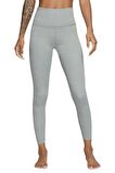 Nike Yoga Luxe Leggings High Rise Yüksek Belli Lazer Kesim 7/8 Toparlayıcı Soft Tayt Gri