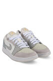 Nike AIR JORDAN 1 LOW Sneaker Erkek Ayakkabı Beyaz / Gri