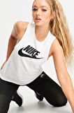 Nike Sportswear Future New Beyaz Pamuklu Kadın Spor Atlet 