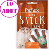 Reflex Tavuklu Ördekli Kedi Ödül Çubuğu 5 Gr 3 Lü 10 AD