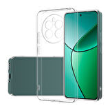 Gpack Realme 12 Plus uyumlu Kılıf Süper Silikon Kamera Korumalı Şeffaf