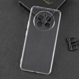 Gpack Realme 12 Plus uyumlu Kılıf Süper Silikon Kamera Korumalı Şeffaf