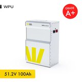 51,2V 100Ah 5.4kW LiFePO4 WPU Series Bluetooth'lu Lityum Demir Fosfat Akü/Batarya