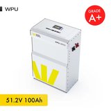 51,2V 100Ah 5.4kW LiFePO4 WPU Series Bluetooth'lu Lityum Demir Fosfat Akü/Batarya