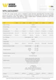 51,2V 100Ah 5.4kW LiFePO4 WPU Series Bluetooth'lu Lityum Demir Fosfat Akü/Batarya