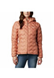 Columbia WK0260-604 Delta Ridge Down Hooded  Jacket Kadın Mont