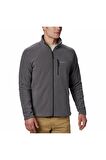 Fast Trek Tam Fermuarlı Koyu Gri Erkek Polar Ae3039-023