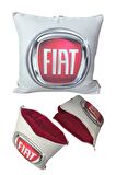 Fiat Baskılı Battaniyeli Opsiyonel Yastık