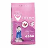 Van Cat Baby Powder Parfümlü İnce Kedi Kumu 2x10 Kg  