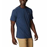Columbia AO0322 Bisiklet Yaka Kısa Kol StandartKalıp Desenli Baskılı Turuncu Erkek T-Shirt