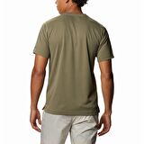 Columbia AO0191 Bisiklet Yaka Kısa Kol Baskılı Yeşil Erkek T-Shirt