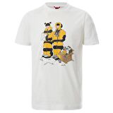 Çocuk S/S GRAPHIC Tişört Beyaz-S