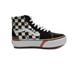 Vans Çok Renkli Kadın Yüksek Taban Süet Kanvas Lifestyle Ayakkabı VN0A4BTWVLV1 UA SK8-Hi Stacked