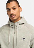 Gri Erkek Bisiklet Yaka Normal Kalıp Sweatshirt TB0A2BNB0521_EXETER RIVER Brushed B