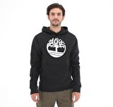 B0A2BJHN921-R Timberland Yc Core Tree Logo Pull Over Hoodie (Bru Erkek Sweatshirt Siyah