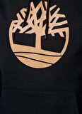 Timberland Kapüşon Yaka Siyah Erkek Sweatshırt TB0A2BJHP561 Core Logo P/O Hood BB
