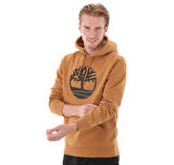 B0A2BJHP571-R Timberland Core Logo P-o Hood Bb Erkek Sweatshirt Kahve