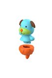 Skip Hop Zoo Banyo Oyuncağı Maymun - Köpek Beyaz