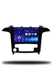 Ford S-Max 2006-2014 Uyumlu Android Multimedya + CarPlay + Dijital Klima 4GB RAM + 64GB Hafıza
