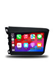 Honda Civic FB7 Uyumlu Android Multimedya + CarPlay + 2012-2015 4GB RAM + 64GB Hafıza