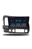 Honda Civic FD6 2007-2011 Uyumlu Android Multimedya + CarPlay + 4GB RAM + 64GB Hafıza