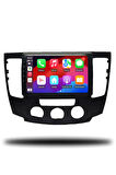 Hyundai Sonata 2009-2012 Uyumlu Android Multimedya Manuel Klima + CarPlay + 4GB RAM + 64GB Hafıza