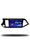 Kia Picanto 2011-2016 Uyumlu Android Multimedya + CarPlay + 4GB RAM + 64GB Hafıza