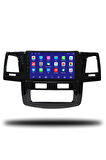 Toyota Hilux 2005-2008 Dijital Klima Uyumlu Android Multimedya + CarPlay + 4GB RAM + 64GB Hafıza