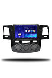 Toyota Hilux 2005-2008 Manuel Klima Uyumlu Android Multimedya + CarPlay + 4GB RAM + 64GB Hafıza