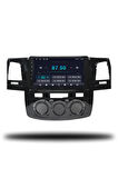 Toyota Hilux 2005-2008 Manuel Klima Uyumlu Android Multimedya + CarPlay + 4GB RAM + 64GB Hafıza