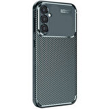 Gpack Samsung Galaxy A16 uyumlu Kılıf Negro Karbon Görünümlü Silikon