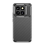 Gpack Xiaomi 14T Pro uyumlu Kılıf Negro Karbon Görünümlü Silikon