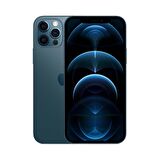 iPhone 12 Pro Max 256GB Pasifik Mavisi - Yenilenmiş - Yenilio Yenilisi - A Kalite