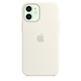 Apple iPhone 12 mini için MagSafe özellikli Silikon Kılıf - Beyaz - MHKV3ZM/A