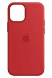 Iphone 12 Mini Silicone Case Kırmızı With Magsafe