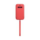 Apple iPhone 12 Pro Max MagSafe Özellikli Deri Kılıf MHYF3ZM/A - Pembe Greyfurt