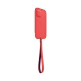 Apple iPhone 12 Pro Max MagSafe Özellikli Deri Kılıf MHYF3ZM/A - Pembe Greyfurt