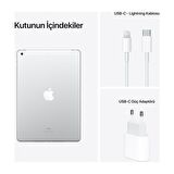 Apple iPad 10.2" Wi-Fi + Cellular 256GB - Gümüş - MK4H3TU/A