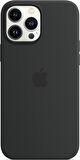 Apple iPhone 13 Pro Max MagSafe Özellikli Silikon Kılıf Gece Yarısı MM2U3ZM/A Outlet